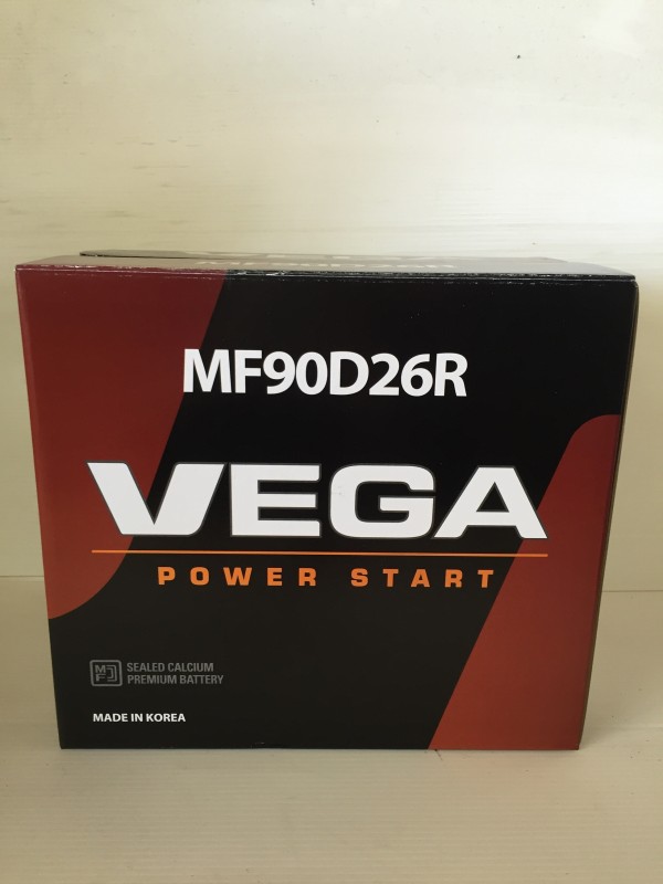 VEGAバッテリー　90D26R　(75D26R　80D26R)同等品